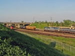AMTK 111 MEETS CN FREIGHT